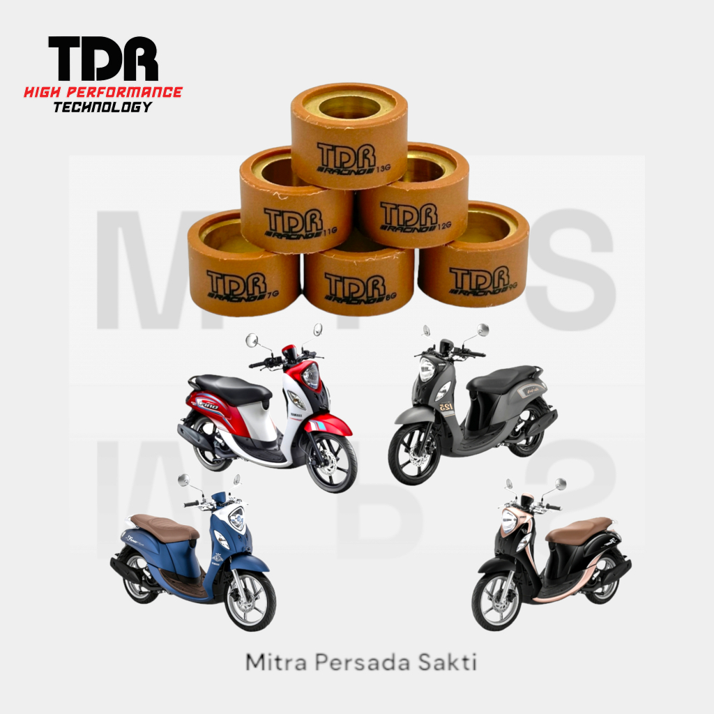 TDR Roller Racing Yamaha Fino FI 125 Series Fino Grande New Fino 125 Blue Core Fino Premium 7 8 9 10
