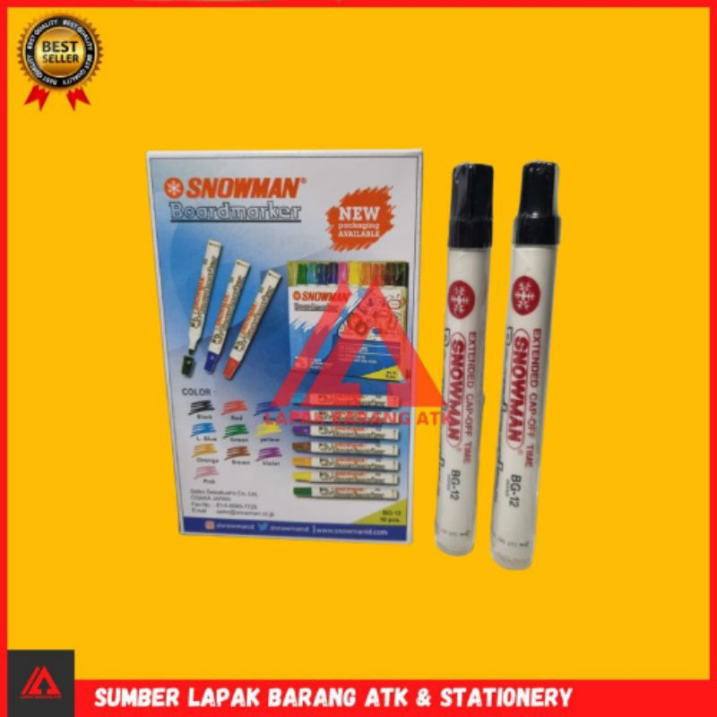 

Spidol Snowman Whiteboard / Spidol Papan