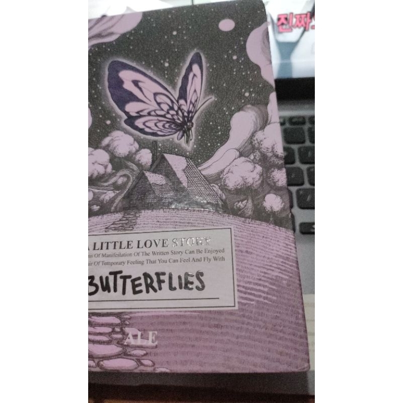 preloved novel butterflies by alesacakes