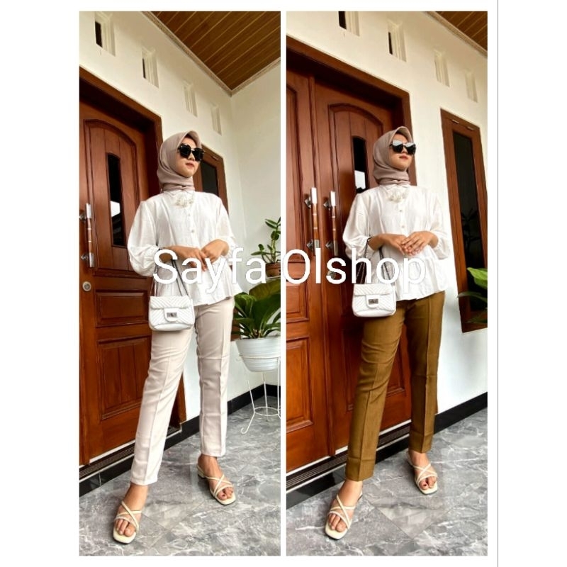 CELANA KERJA WANITA SIZE S M L XL XXL