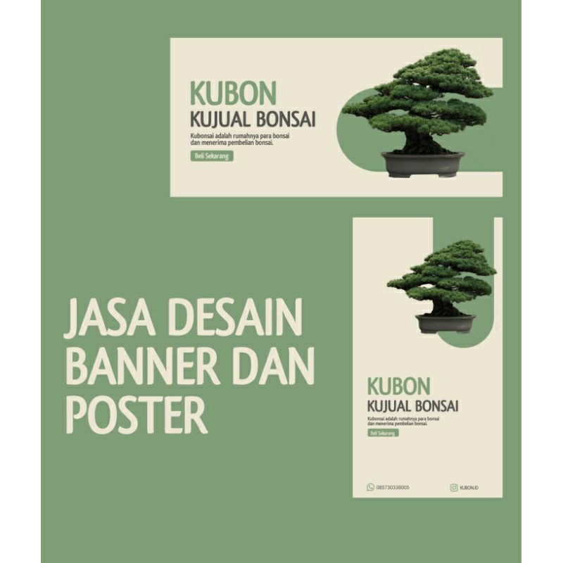 Jasa Desain Banner Dan Poster | Toko | Warung | Brosur