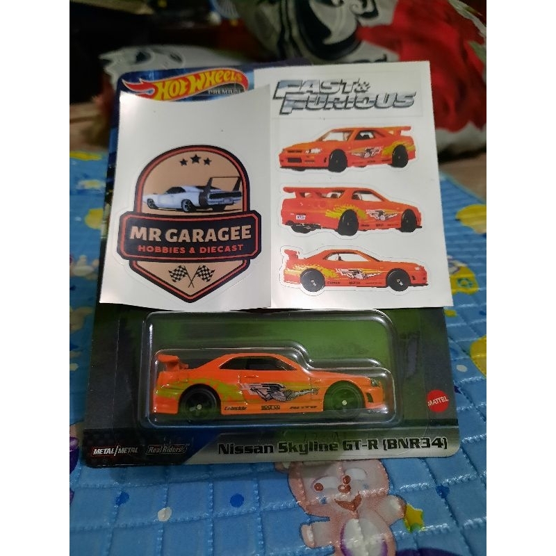hot wheels nissan skyline r34 fast and furious