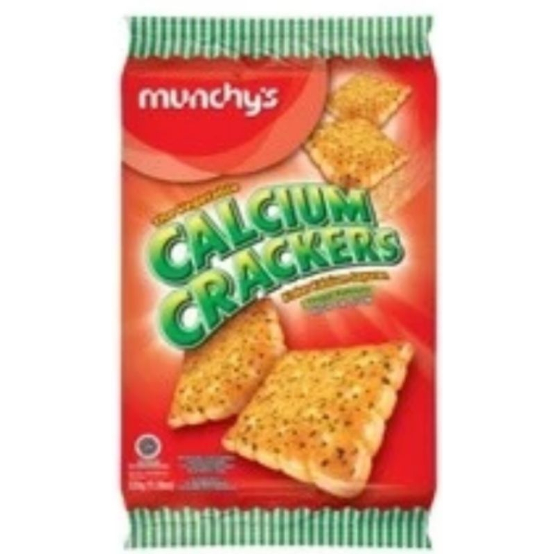 

Munchy calcium crackers