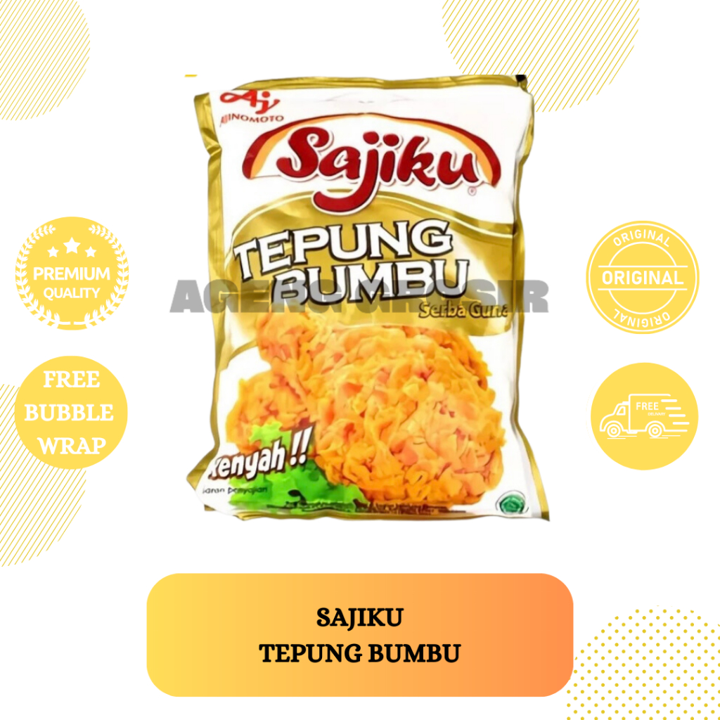 

Sajiku Tepung Bumbu Serbaguna 900g Ajinomoto
