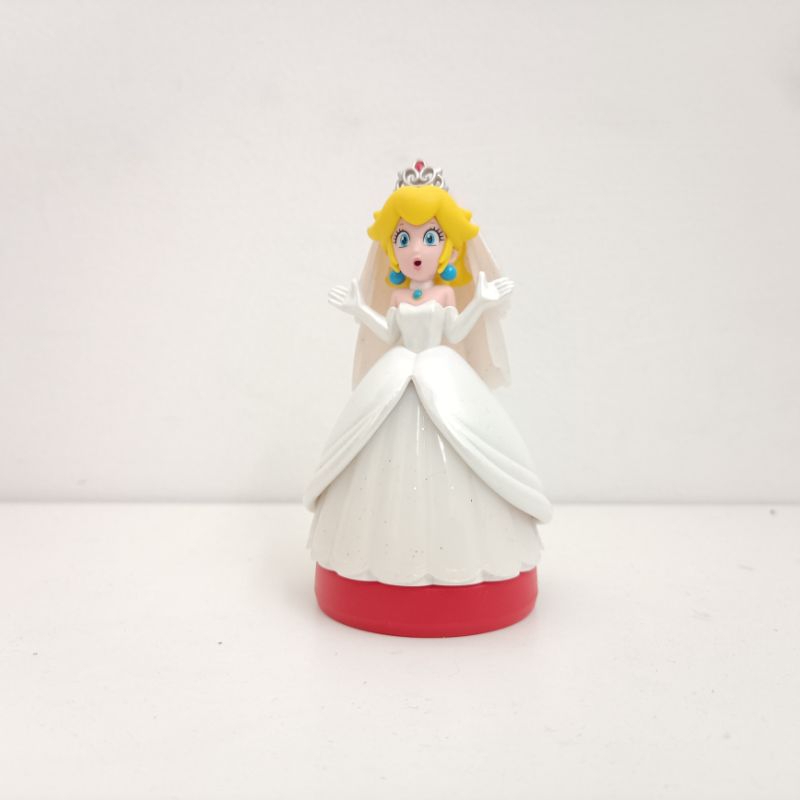 Peach Figure Wedding Peach Figure Amiibo Mario Amiibo
