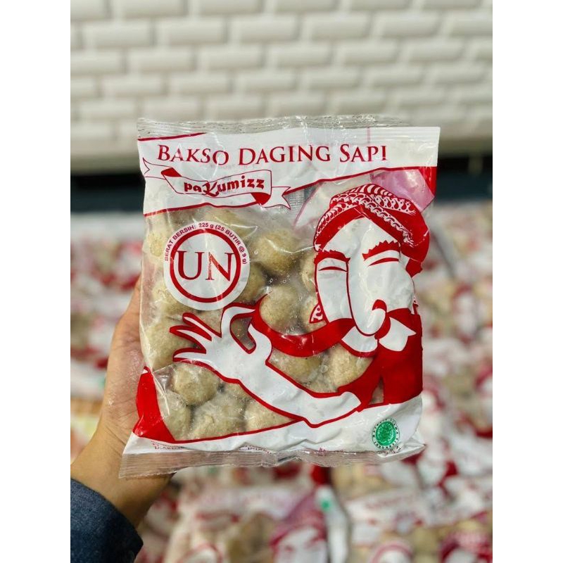 

BAKSO DAGING SAPI PAK KUMIS ISI 25pcs BONUS BUMBU