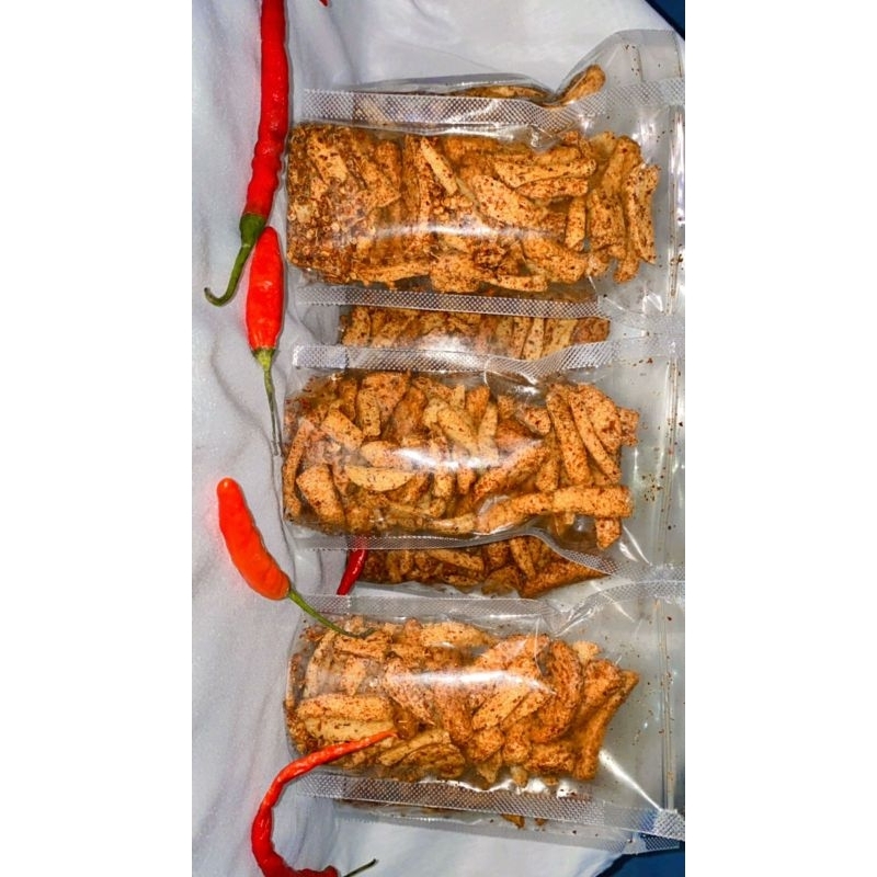 

Basreng pedas daun jeruk dan original