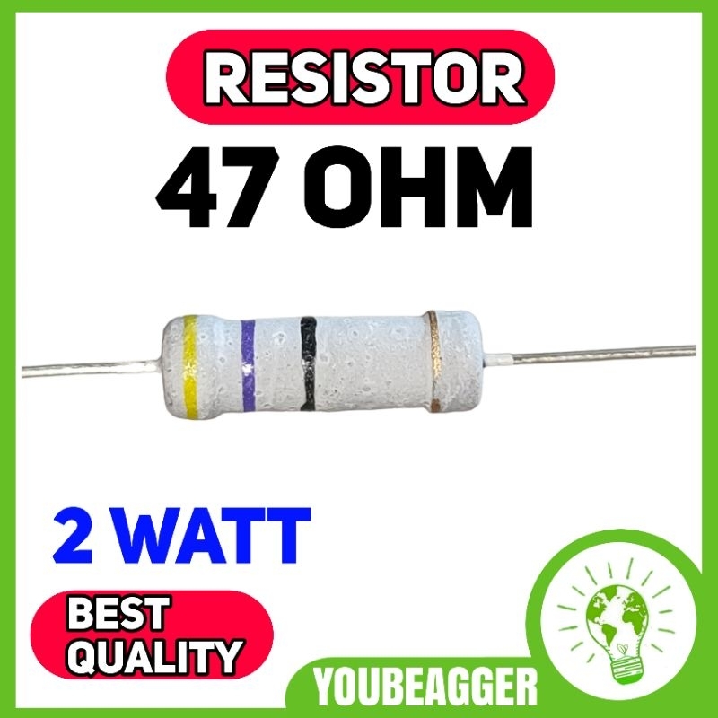 Resistor 47 ohm 2W