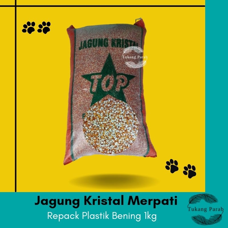 TUKANG PARAB Jagung Merpati Jagung Kristal Jagung Probolinggo 1kg