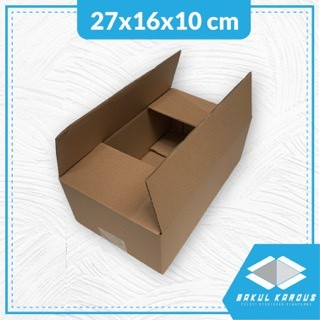 

kardus 27x16x10 cm | kardus baru | kardus online shop