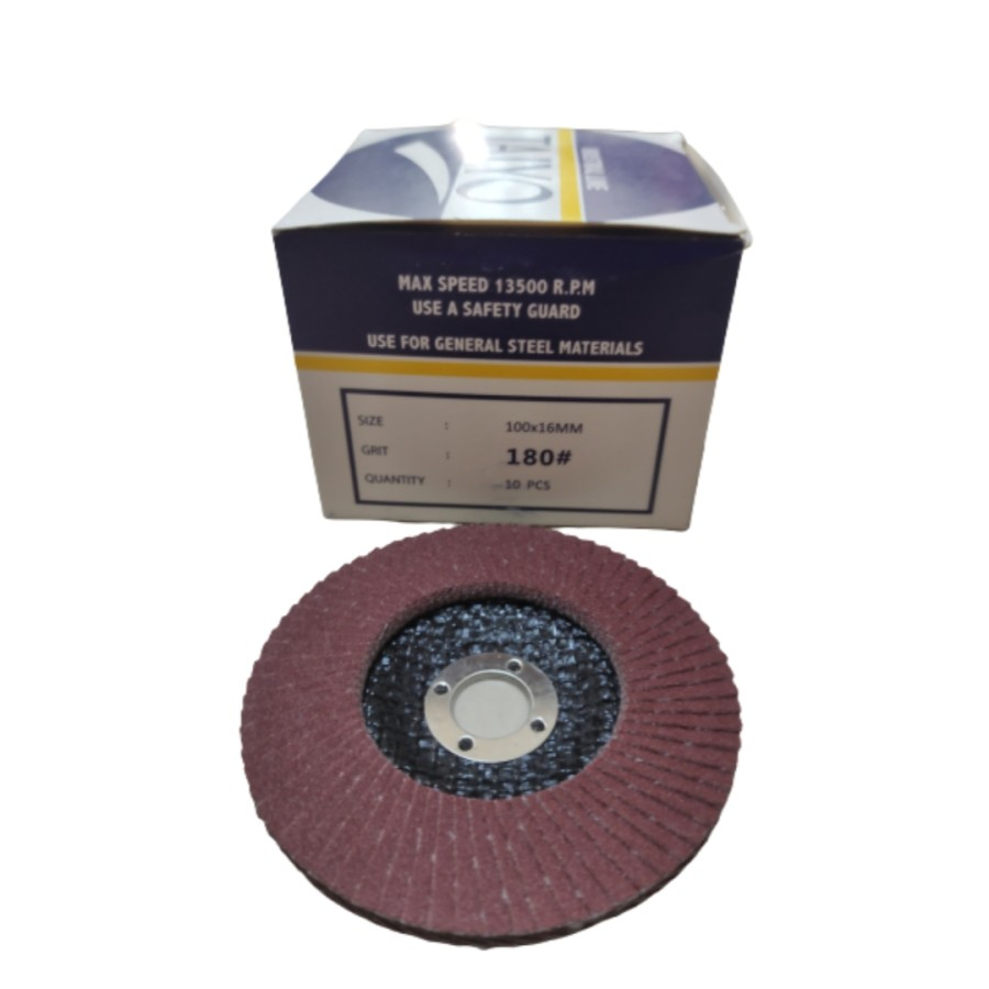 FLAP DISK MERK TAIYO / AMPLAS SUSUN / MATA GERINDA AMPLAS SUSUN TERSEDIA VARIAN GRIT