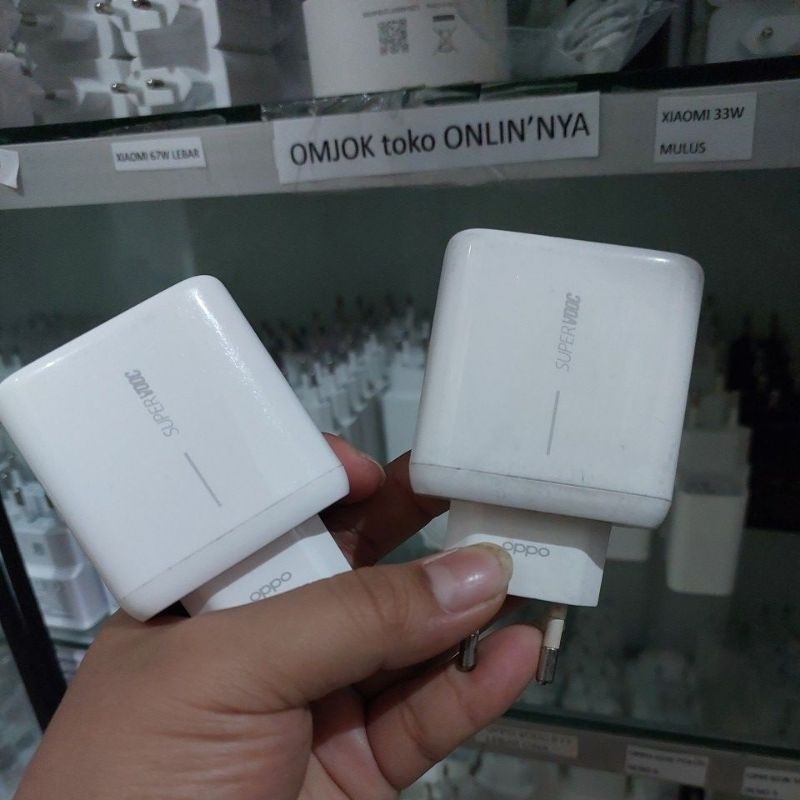 Kepala Adapter Charger Reno 5 65watt copotan mulus Original asli 100000% 65 WATT