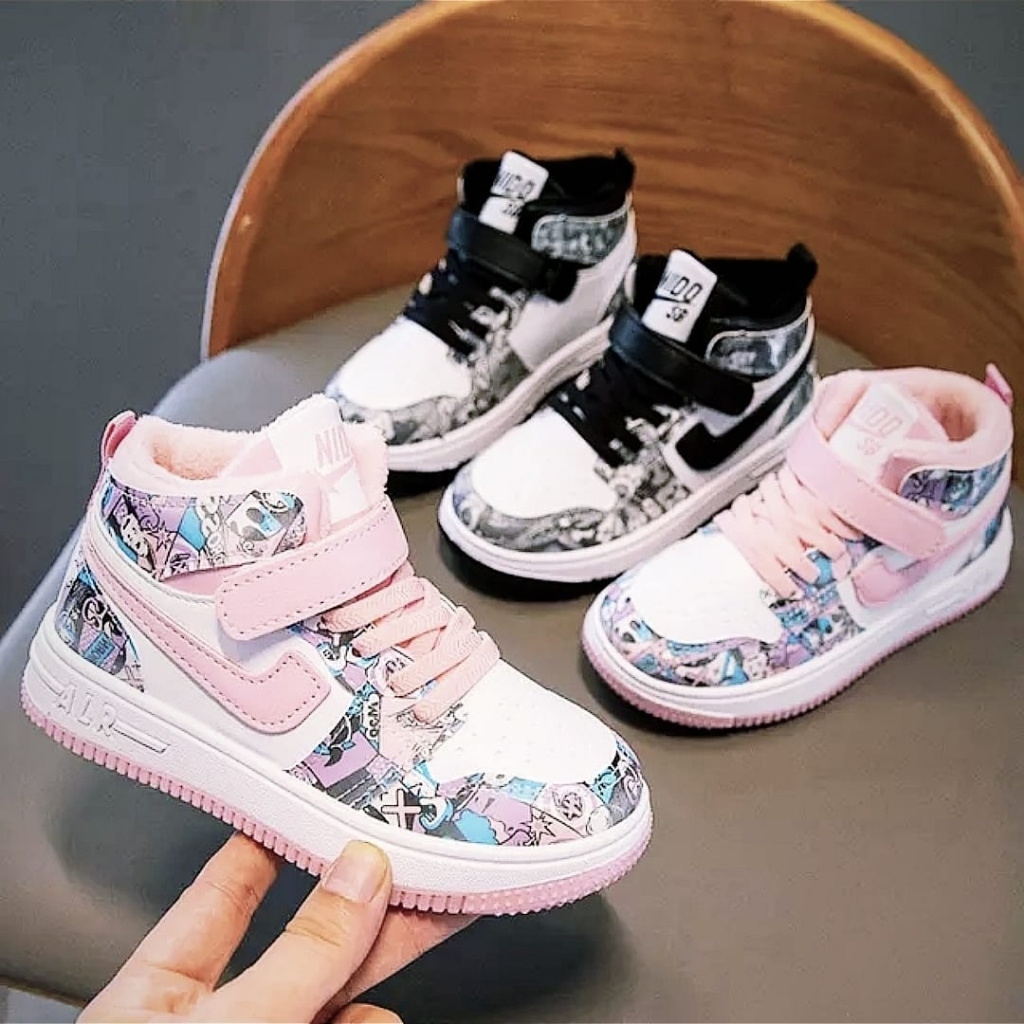SEPATU ANAK SEPATU SNEAKERS ANAK SEPATU HIGH ANAK SEPATU ANAK TK SD [COD]