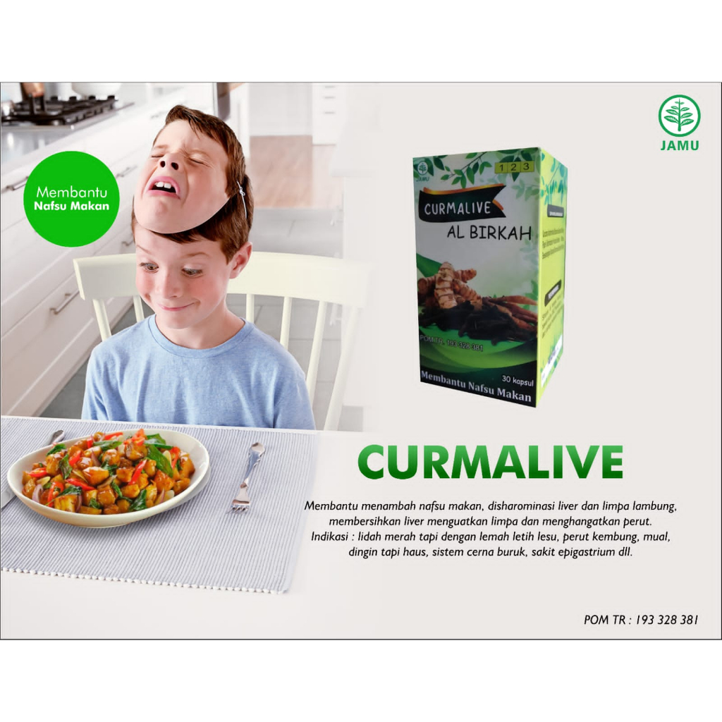 

Curmalive penambah nafsu makan