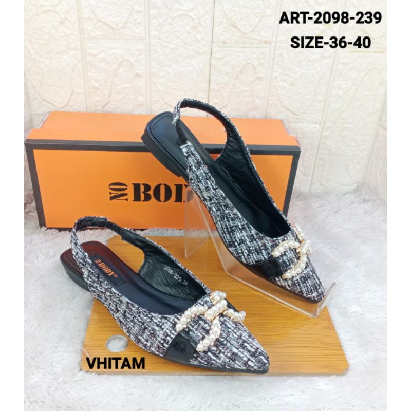 sepatu tali belakang wanita nobody 2098-239