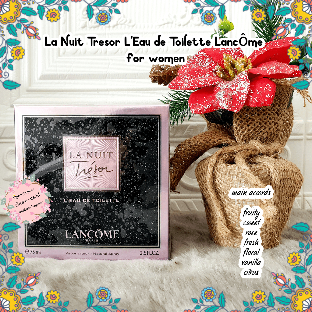 Parfum LANCOME LA NUIT TRESOR EDT 75ML ORIGINAL