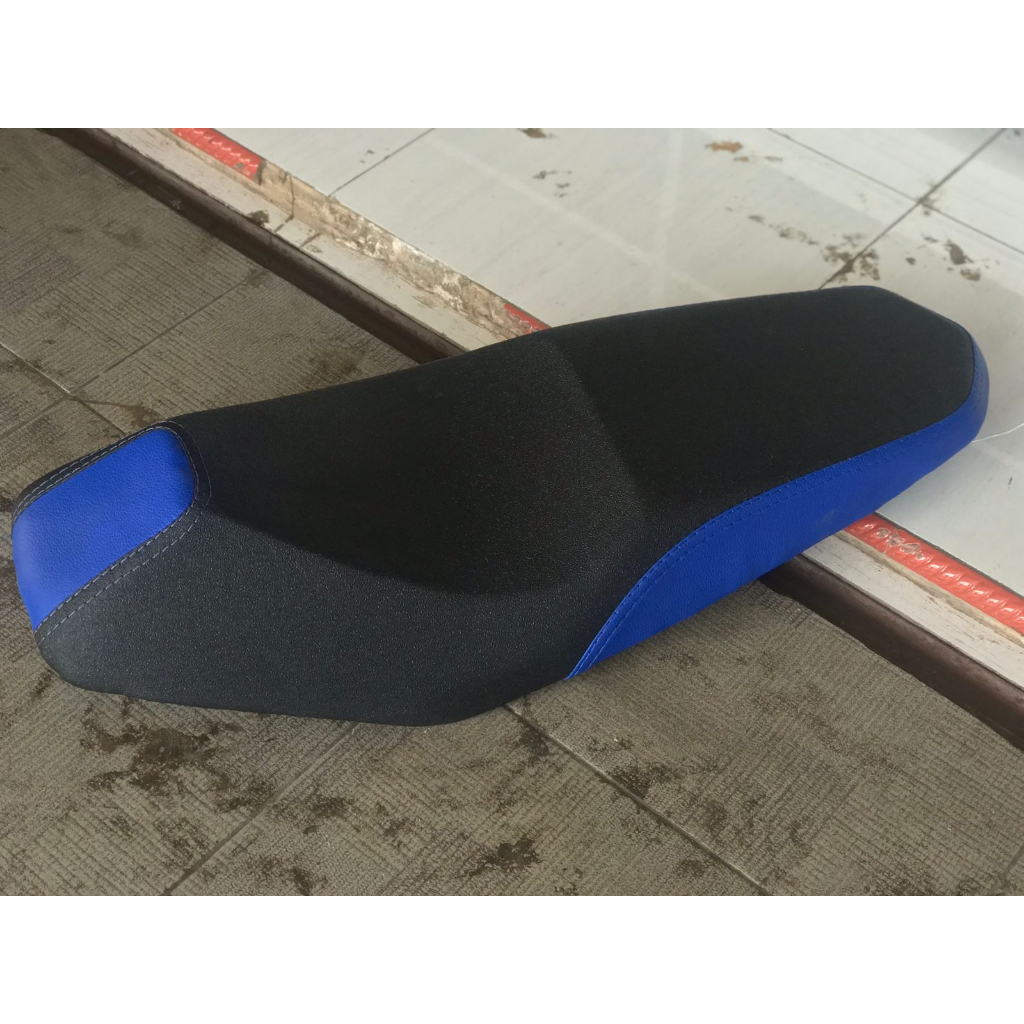 JOK JUPITER MX NEW 135 ROADRACE TINGKAT/JOK JUPITER MX NEW DOUBLE SEAT VARIASI BIRU