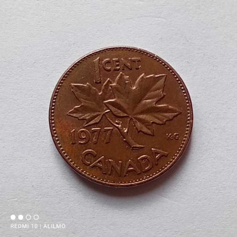 1 cent koin canada