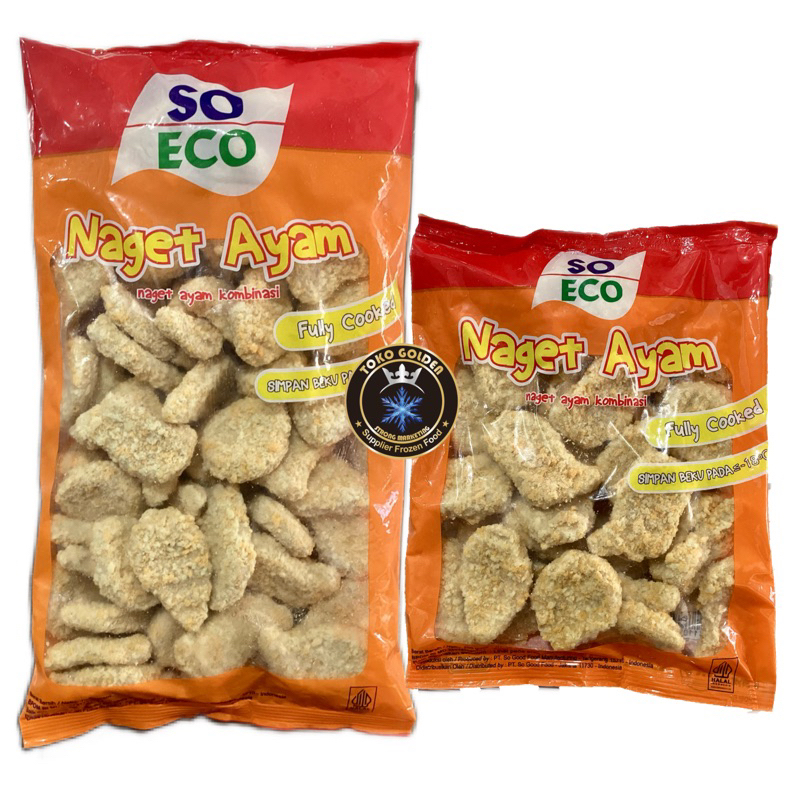 

SO ECO chicken nugget 1kg dan 500gr / naget ayam