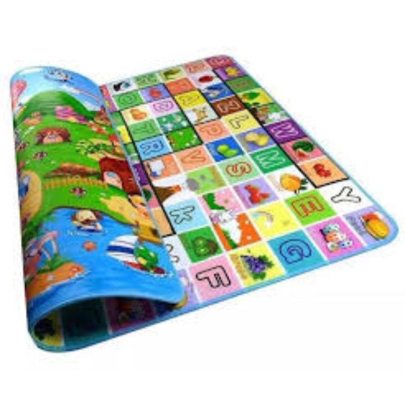 Tikar Karpet Jumbo PE FOAM | karpet bb | karpet bolak balik | karpet tebal 8mm 80x180