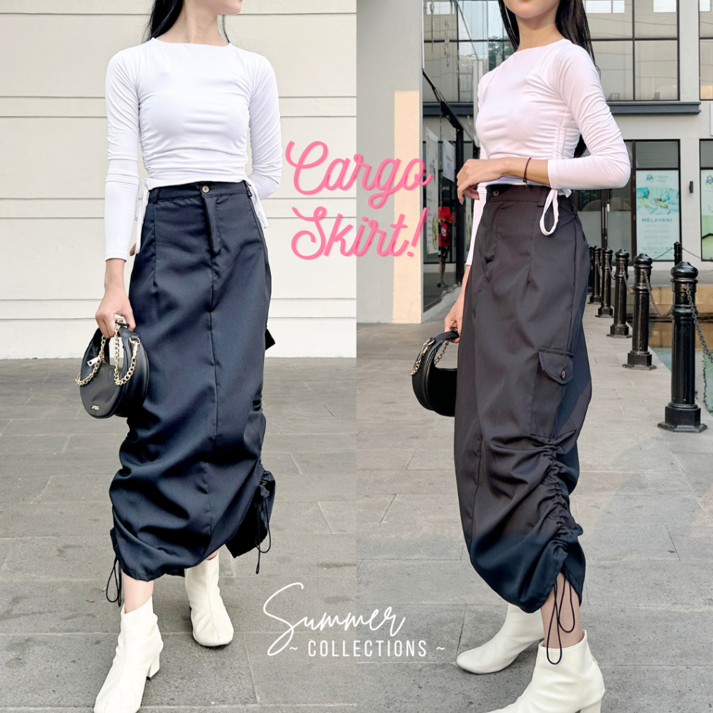 READY STOCK - Rok Cargo Serut - Rok Serut - Rok Korea