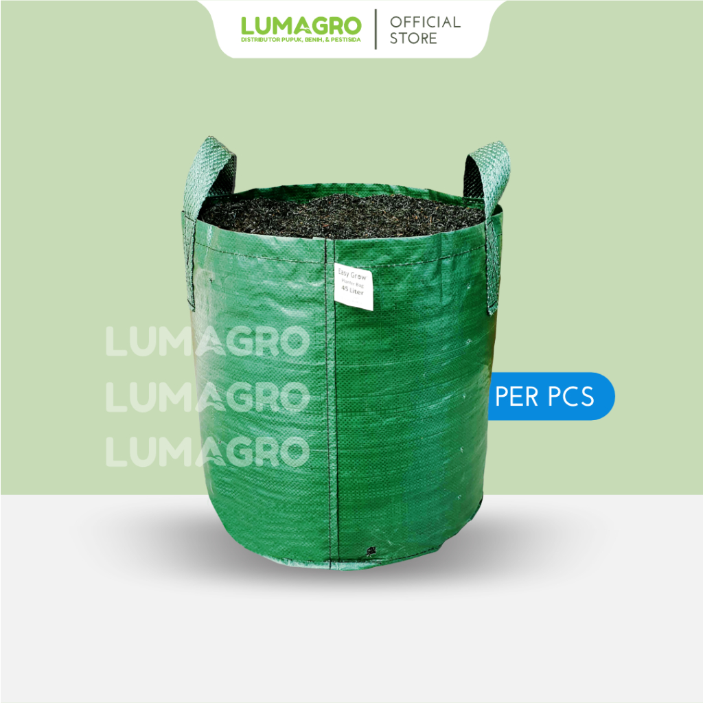 Planter Bag Easy Grow 11L 15L 25L 30L 35L 45L 50L 75L 100L 150L 200L 250L Pot Polybag Terpal Tanaman