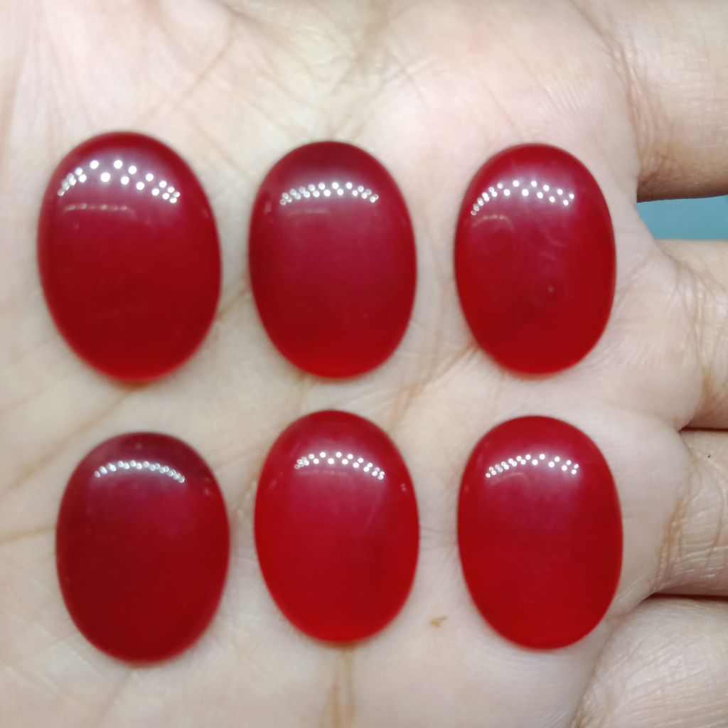 Batu akik merah siam / delima murah