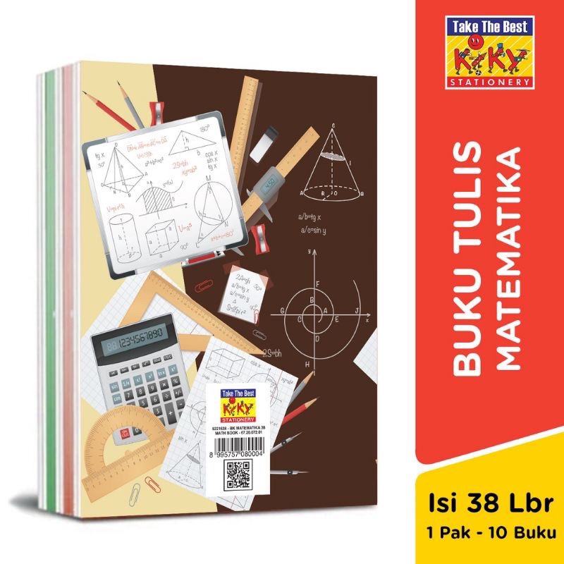 

BUKU PETAK KECIL MERK KIKY / BUKU MATEMATIKA