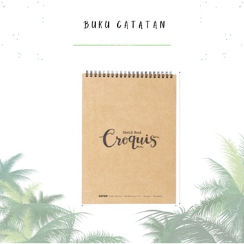 

bUKU CATATAN / SKETCH BOOK SKBK-722-16K JOYKO ( PCS )
