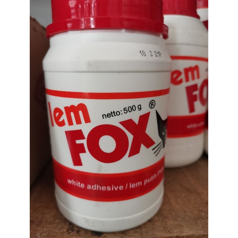 

Lem Fox 500gr / Lem putih/ Lem kayu original