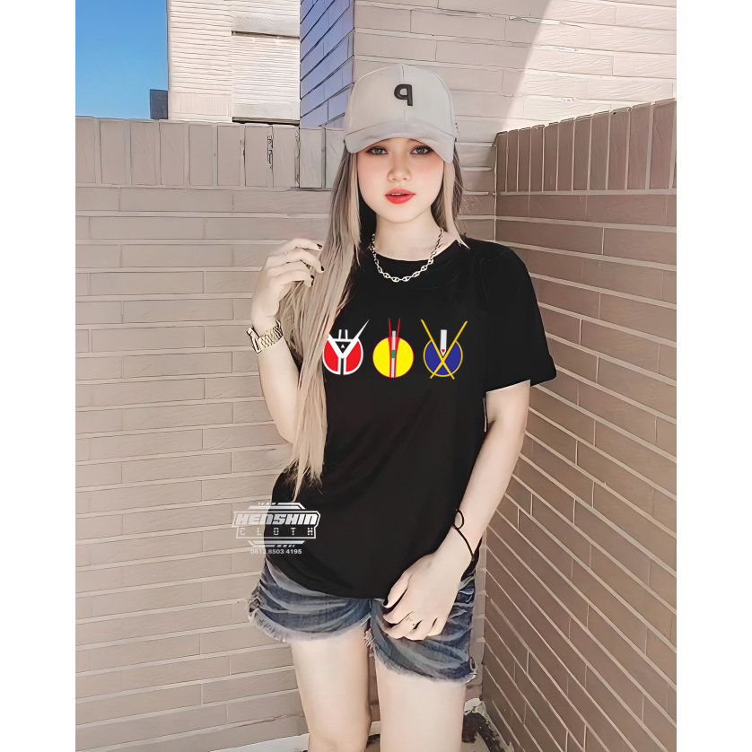 KAOS KAMEN RIDER FAIZ KAIZA DELTA 555