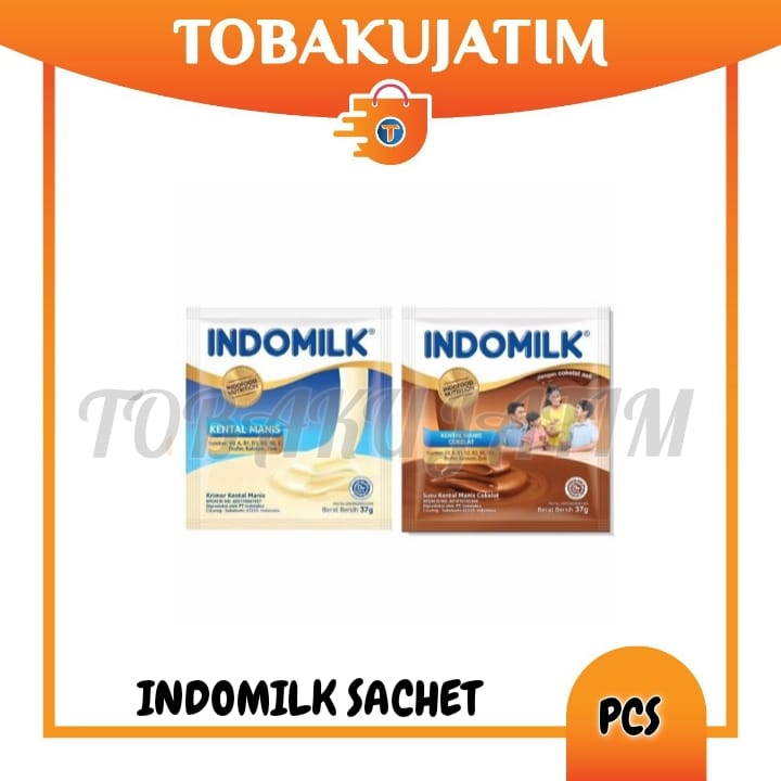 

(1 SACHET) INDOMILK PUTIH 30gr skm susu kental manis