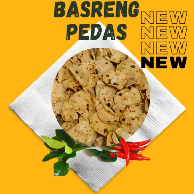 

Basreng pedas varian baru