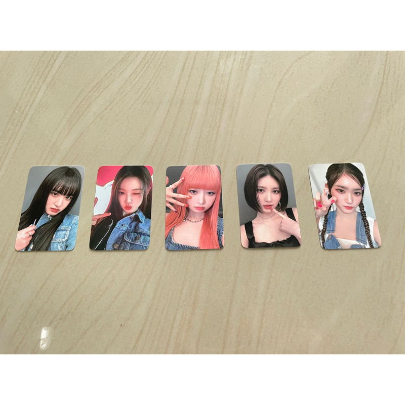 READY STOCK IVE - THE 1ST ALBUM [I've IVE] BENEFIT PHOTOCARD PC MMT MYMUSICTASTE GAEUL REI WONYOUNG 