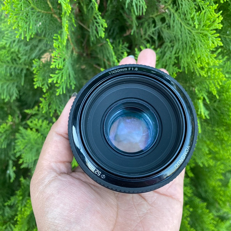 lensa yongnuo 50mm for canon, bukan yongnuo 35mm