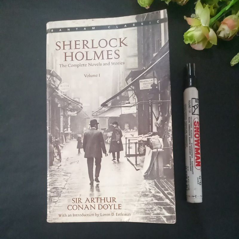 novel Sherlock Holmes Sir Arthur Conan Doyle preloved