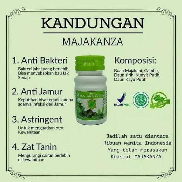 kanza / manjakani / manjakanza asli 100 / manjakani original MANJAKANZA