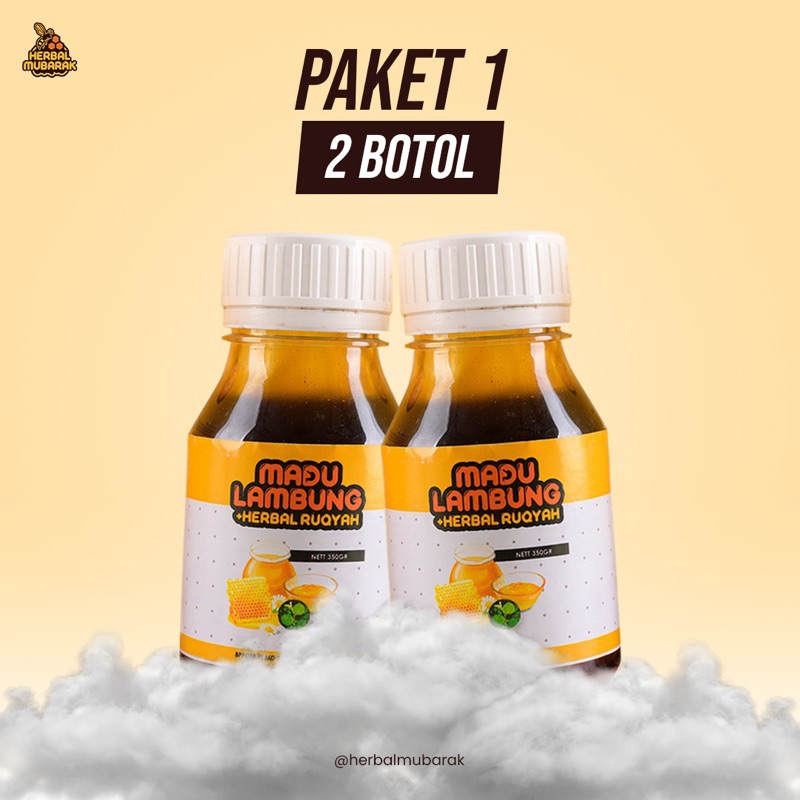

Paket 1 Madu Lambung Mubarak I Herbal Lambung I Gerd I Maag