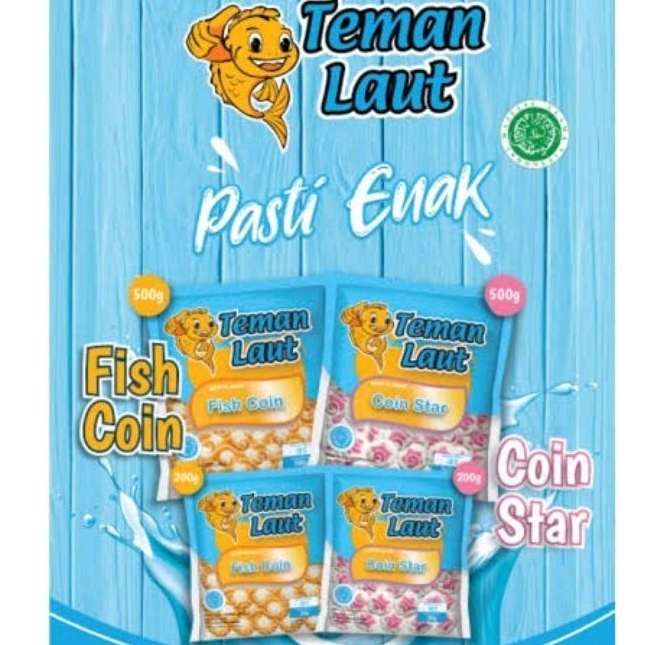 

TEMAN LAUT FISH COIN / START COIN 500GR