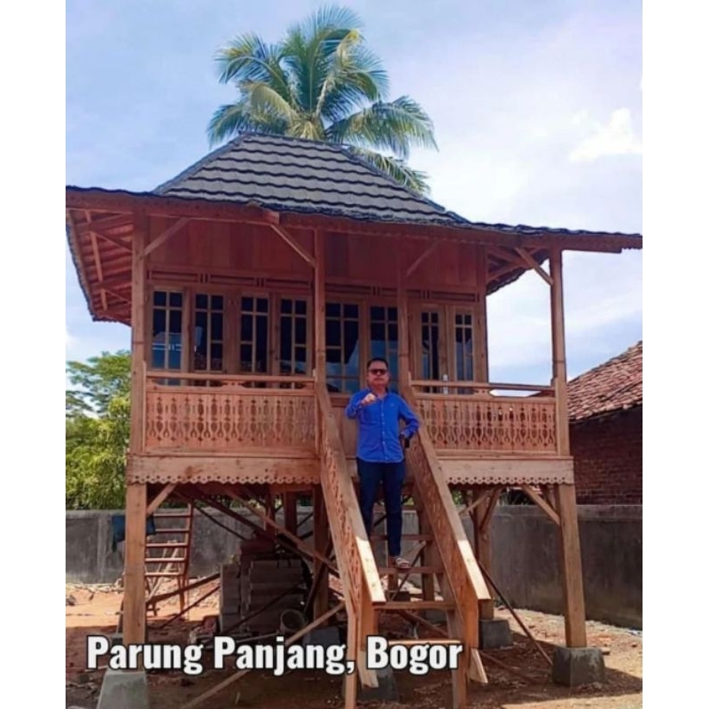 Rumah Kayu Panggung Limasan