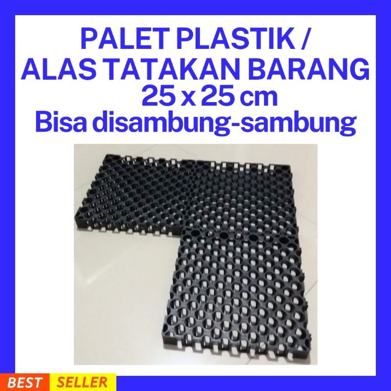 Palet Plastik Pallet Slat Plastik Alas Tatakan Barang Gudang Beras Baru Bukan Bekas