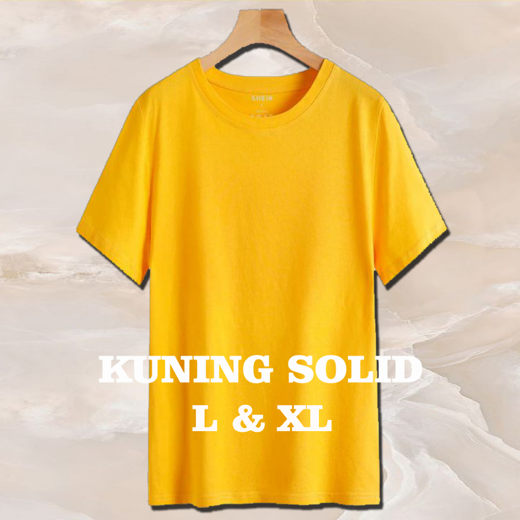 Grosir Kaos Polos Kuning/Kaos Dalam Kuning/Kaos Polos/Kaos Dalam