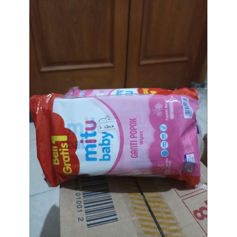 Tissue basah mitu baby