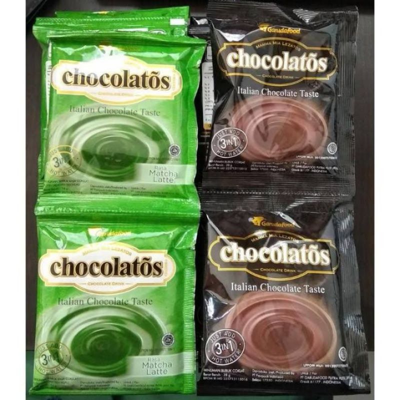 

Chocolatos drink coklat dan matcha