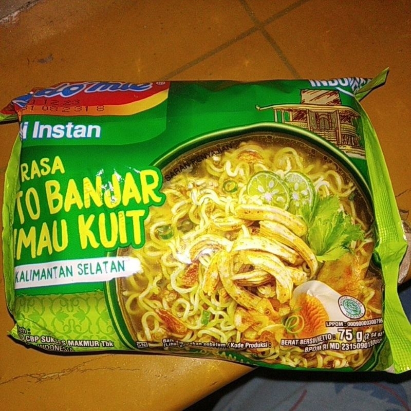 

Indomie Goreng/Soto Banjar/Kaldu Ayam