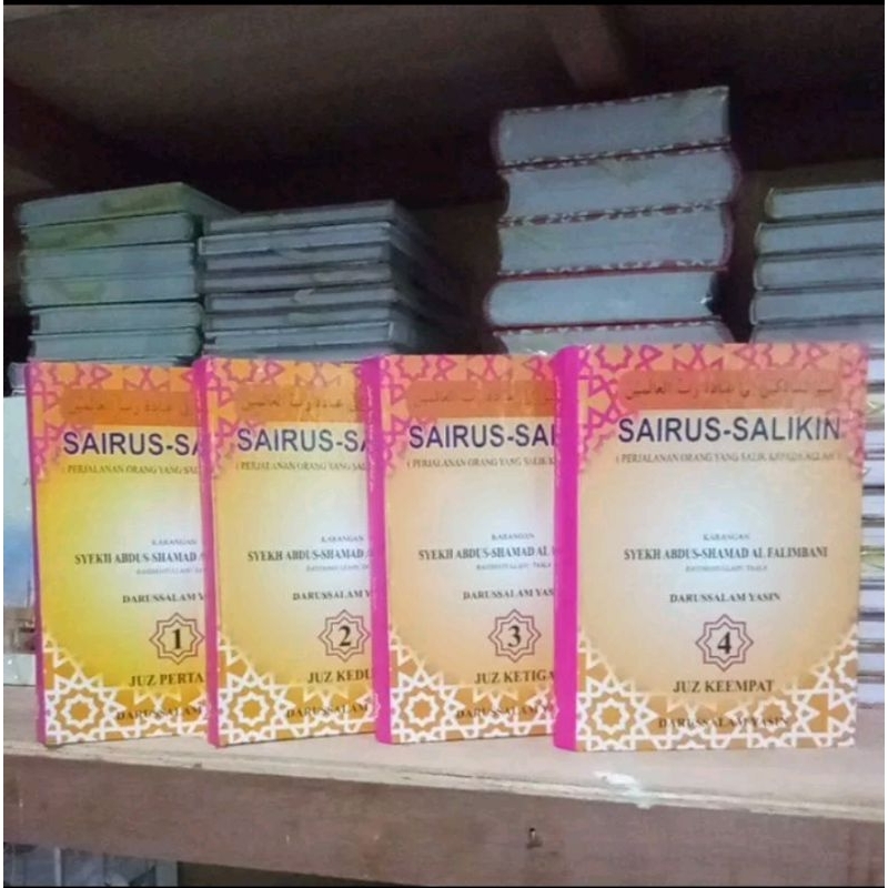 

TERJEMAH BUKU/KITAB SAIRUSSALIKIN JILID 1 2 3 & 4 VERSI LATIN