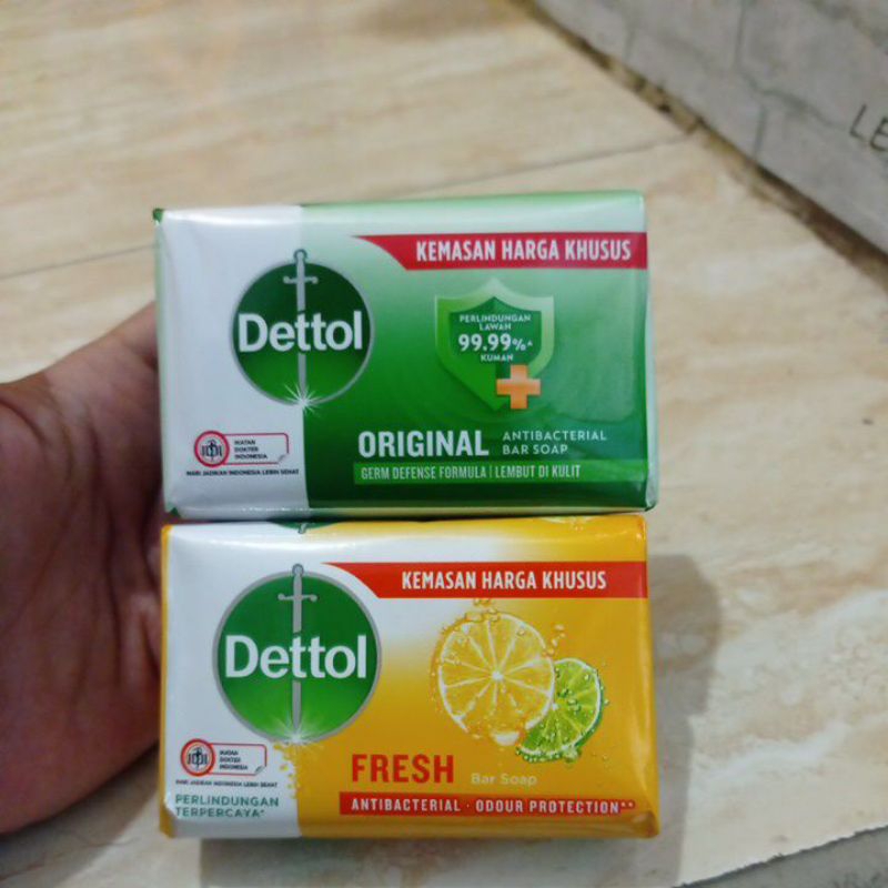 Dettol sabun batang 100gr