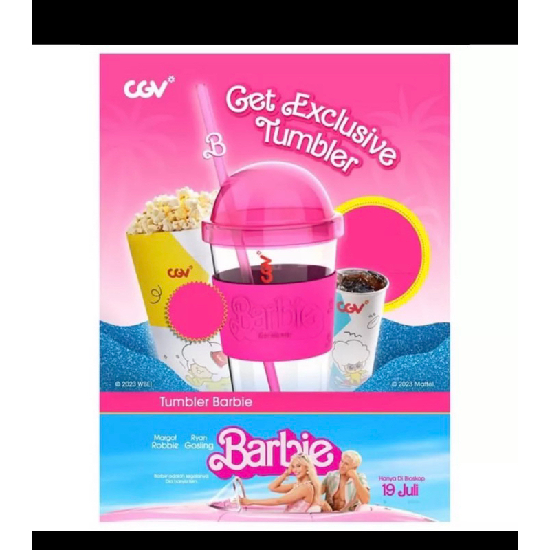 Tumbler cgv barbie