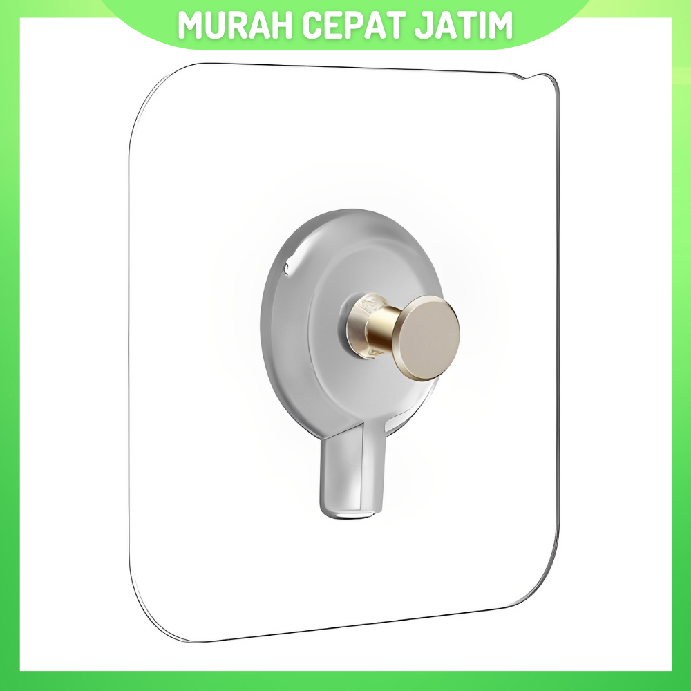 Hook paku baut gantungan tempel dinding serbaguna kuat transparant