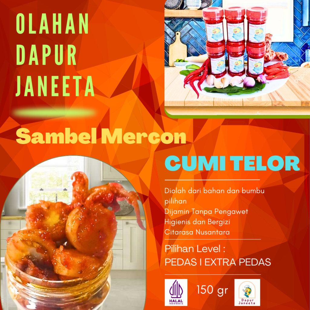 

SAMBEL MERCON CUMI TELOR By DAPUR JANEETA